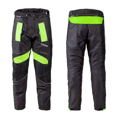 Pánske moto nohavice W-TEC Rusnac Farba čierna, Veľkosť 4XL