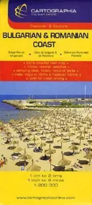 Bulgarian & Romanian Coast 1 : 200 000 - Turistatérkép
