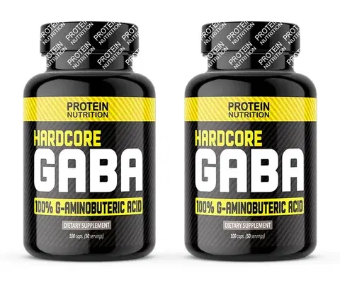 Hardcore GABA - Protein Nutrition 100 kaps. + 100 kaps.