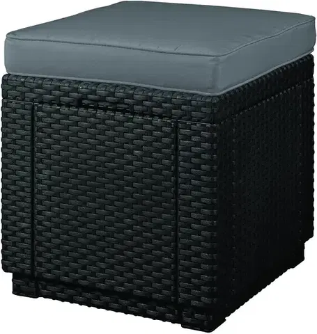 Záhradný taburet CUBE Allibert