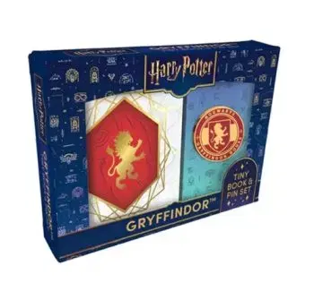 Harry Potter: Gryffindor Tiny Book and Pin Set - Editions Insight