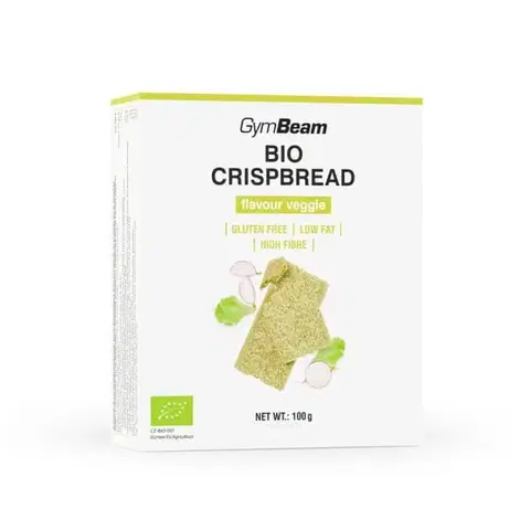 GymBeam BIO Knäckebrot zeleninový mix