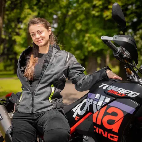 W-TEC Jelsa šedá-fluo - M