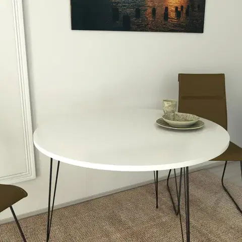Stôl Sandalf - Shiny White