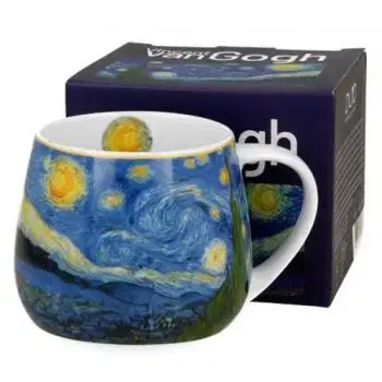 Porcelánový sudový hrnček Vincent Van Gogh - Starry Night 430 ml