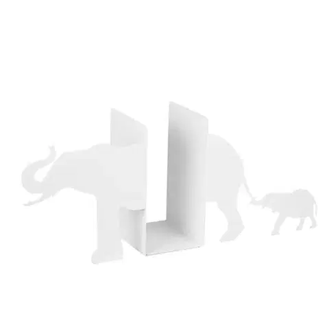Metal Bookend Kitap tutucu 1 - White