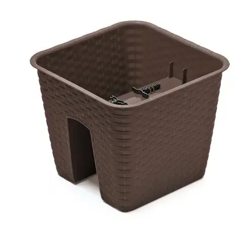 Hrantík na zábradlie RATONA hnedý 28 cm
