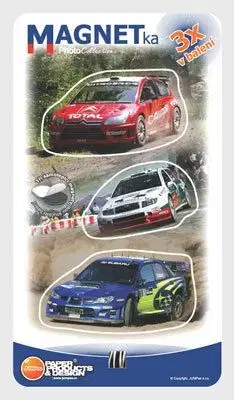 Magnetky / Rally auta 1