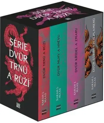 Dvůr trnů a růží - box 1-4, 3. vydání - Sarah J. Maasová
