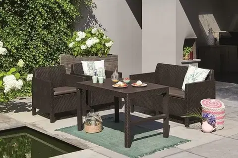 stôl LYON rattan - Allibert