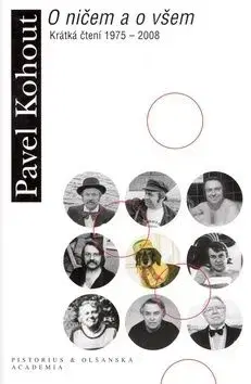 O ničem a o všem - Pavel Kohout