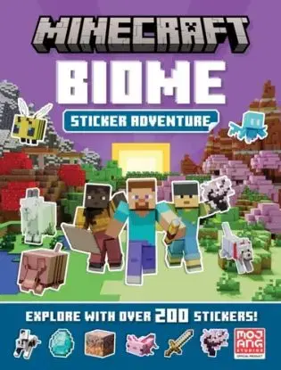 Minecraft Biome Adventure Sticker Book - Mojang AB