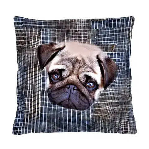 MOPS dekoračný vankúšik 40x40