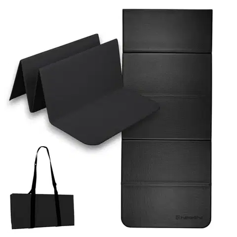 Skladacia podložka na cvičenie inSPORTline Lantemi 145x61x1 cm Farba tmavo šedá