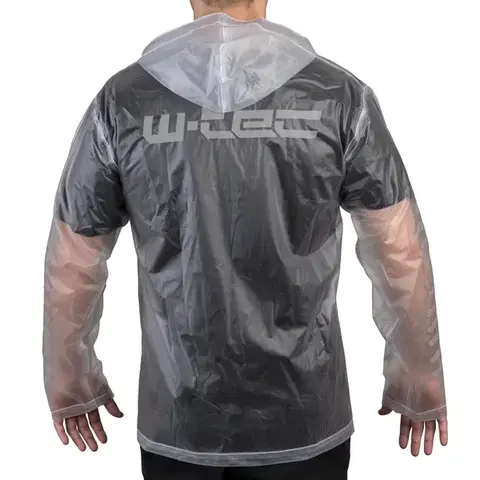 Moto pláštenka W-TEC Lighty Farba transparentná, Veľkosť XS