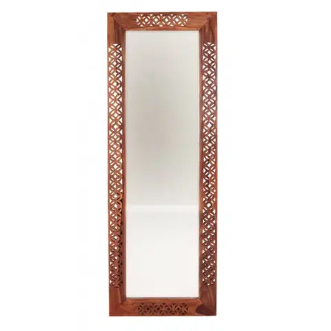 Zrkadlo Mira 60x170 indický masív palisander