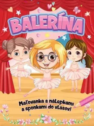 Balerína - maľovanka