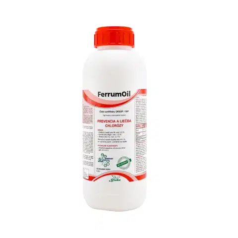 Bioka FerrumOil - Účinné hnojivo proti žltnutiu listov (chloróze) Objem: 0,5 l
