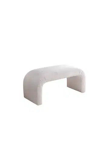 Taburet NU BENCH biely