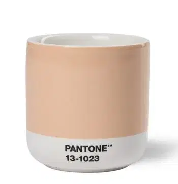 Cortado termo hrnček PANTONE Peach Fuzz 13-1023 (farba roku 2024) - Pantone
