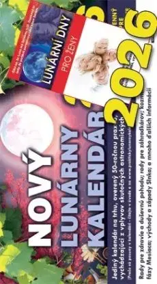 Lunární dny pro Ženy + Lunárný Kalendár 2026 - Vladimír Jakubec