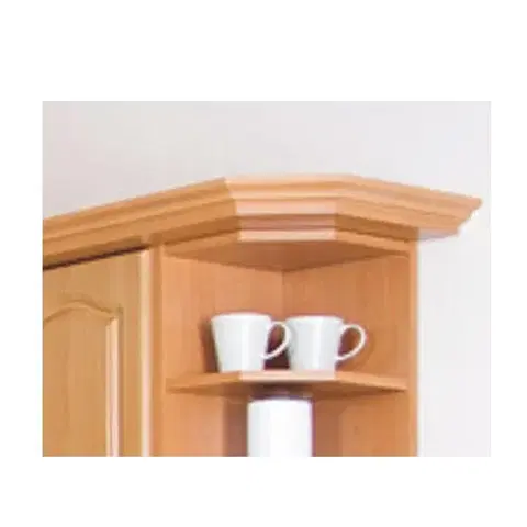 Koruna - ozdobná lišta k hornej skrinke W60/60 LC LORA MDF NEW Tempo Kondela
