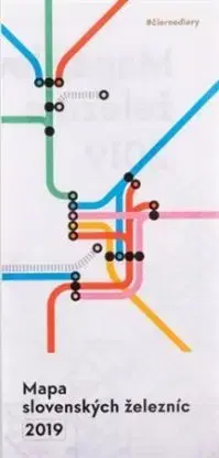 Mapa slovenských železníc 2019 - Peter Šimko