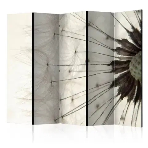 Paraván White Dandelion Dekorhome