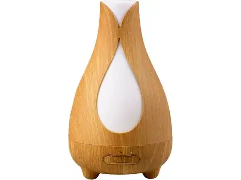 Kinekus Aróma difuzér TULIP, 12 W, 200 ml, 15(+-3)ml/h, LED multicolor