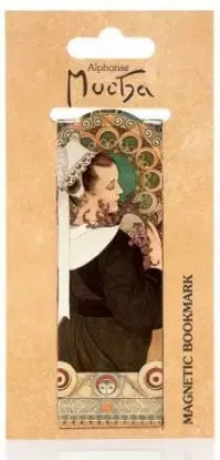 Magnetická záložka Alfons Mucha – Heather - Alfons Mucha