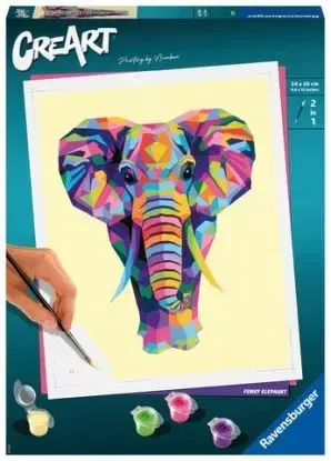 CreArt Vtipný slon Ravensburger - Ravensburger