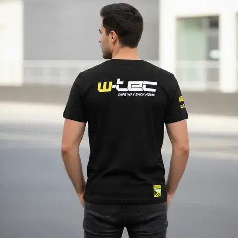 W-TEC Tričko Signature W-TEC čierna - S