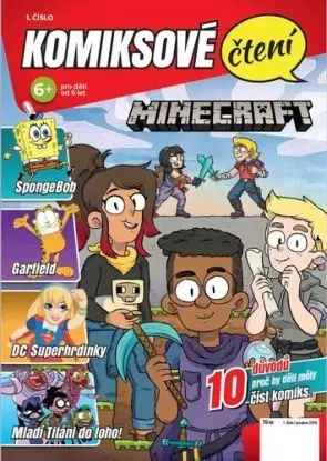 Komiksové čtení Minecraft