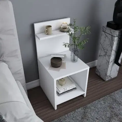 Nočný stolík Ullman - White