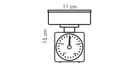 Tescoma kuchynské váhy ACCURA, 0.5 kg