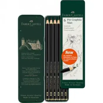 Grafitová Ceruzka Faber-Castell Pitt Graphite Matt sada 11 ks