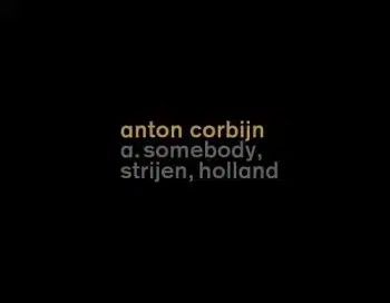 Somebody - Anton Corbijn