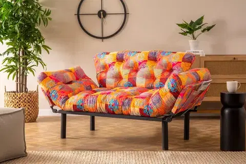 Dvojmiestna rozkladacia pohovka Nitta - Patchwork