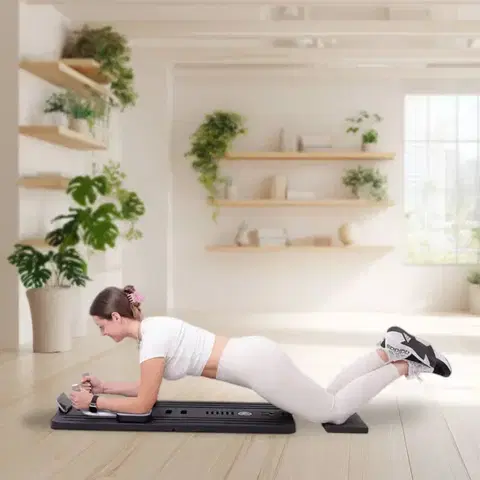Pilates reformer inSPORTline Trancer Basic Farba čierna