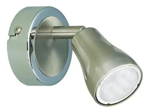 Nástenná lampa energo nikel matná lampa Jawa