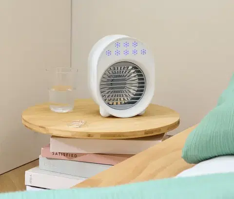 2 v 1 ventilátor a zvlhčovač vzduchu
