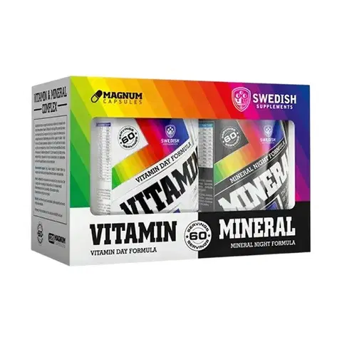 Vitamin+Mineral Complex - Swedish Supplements 60 dávok