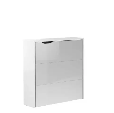 Dig-net nábytok Posuvný stôl Lenart WORK CONCEPT CW-2P slim | pravá Farba: biely lesk