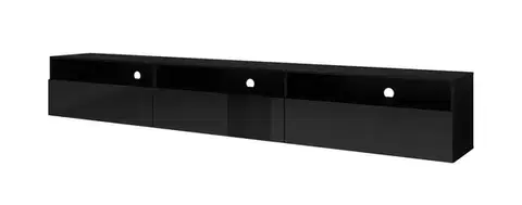 Athena 40 TV stolík čierna/čierny lesk 