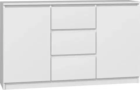 Komoda 2D3S Saloe biela