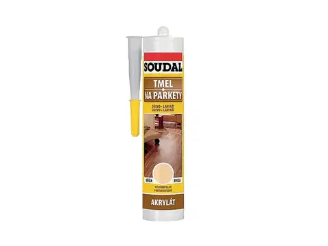 Tmel na parkety SOUDAL 280 ml Smrk