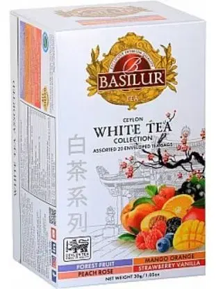 BASILUR White Tea Assorted prebal 20x1, 5g