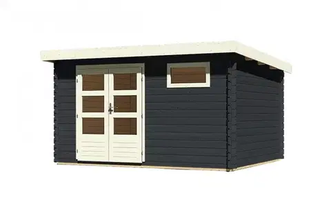 Drevený záhradný domček BASTRUP 8 Lanitplast