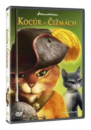 Kocúr v čižmách DVD (SK)