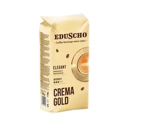 Eduscho Crema Gold – 1 kg zrnkovej kávy